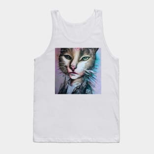 Adolescent cat Tank Top